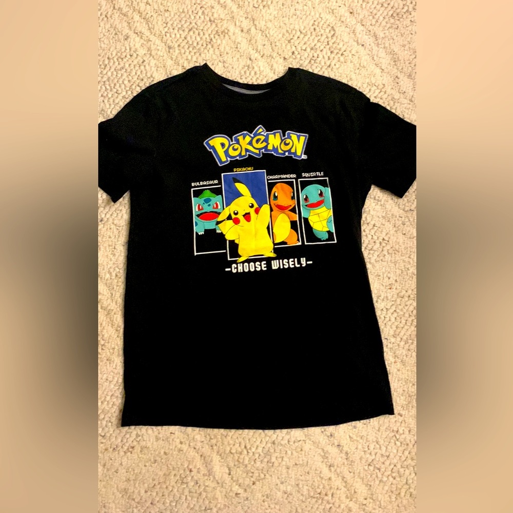 Pokémon boys T-shirt, size 12/14